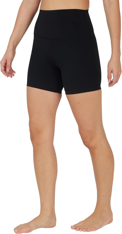 High Waist Squat Proof Side Pocket Biker Shorts - 3.5", 5", 7", 9"