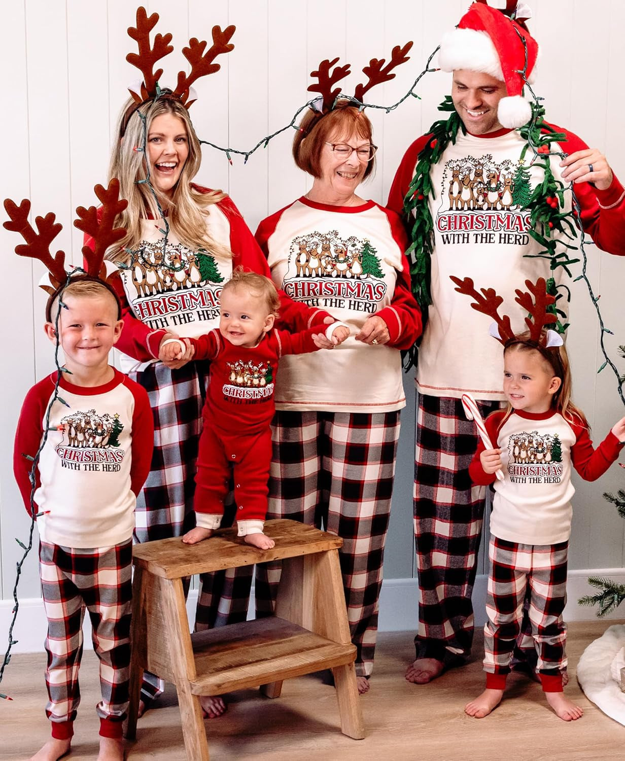 Pajamas for Women, Cute Pajama Pants and Long Sleeve Top Separates