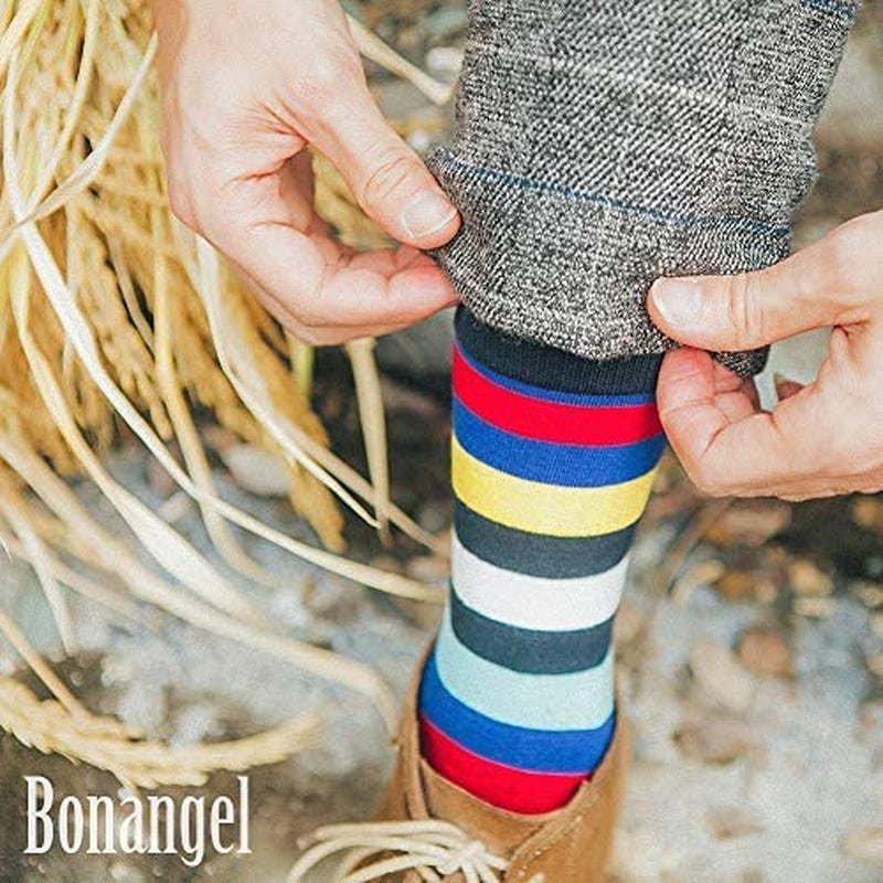 Men'S Fun Dress Socks-Colorful Funny Novelty Crew Socks Pack,Art Socks